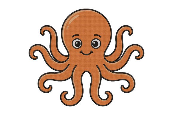 Cute Octopus Embroidery Design Review