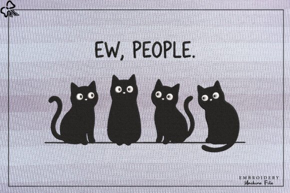 Ew People Cat Embroidery Design Review