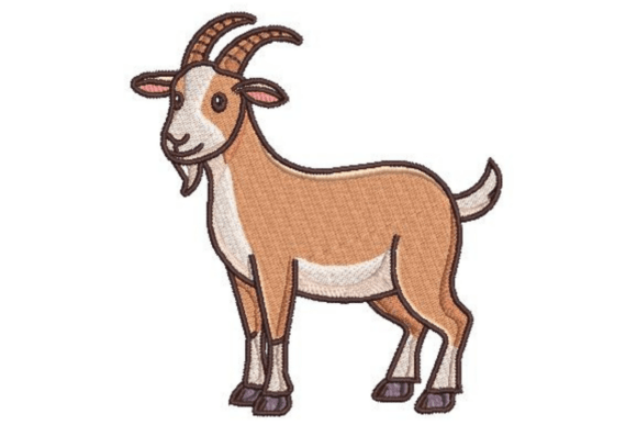 Farm Goat Embroidery: A Craft Fair Review