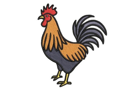 Farmhouse Rooster Embroidery Review for Sellers