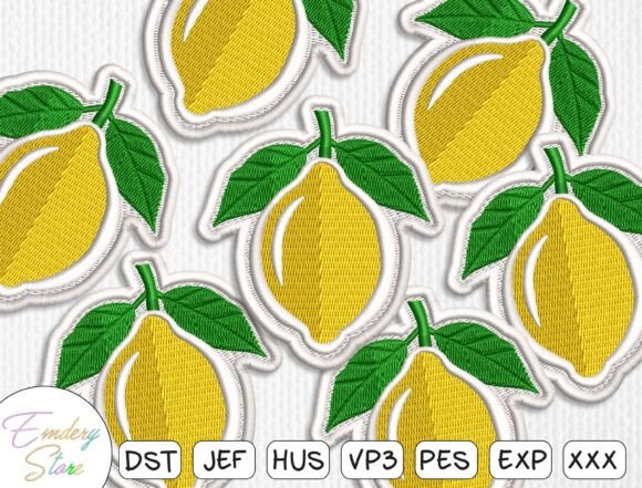 Fruit Summer Patch Embroidery Files Review