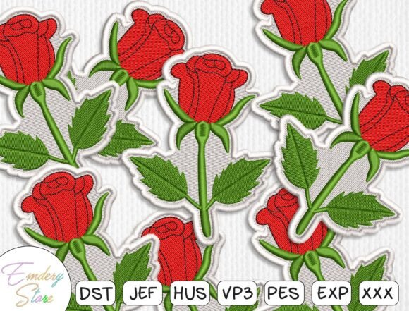Rose Patches Embroidery Design Review