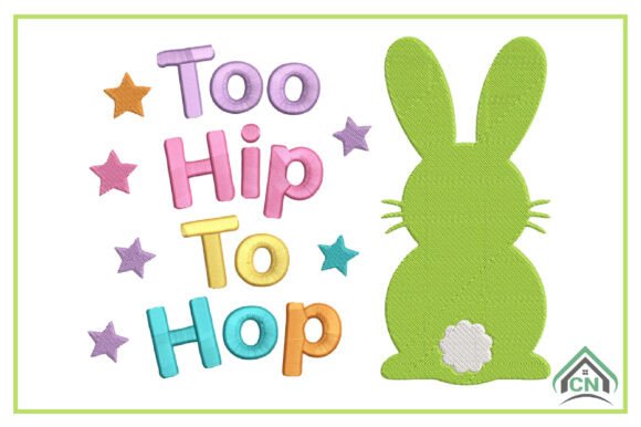 Too Hip to Hop Bunny Embroidery Design Review